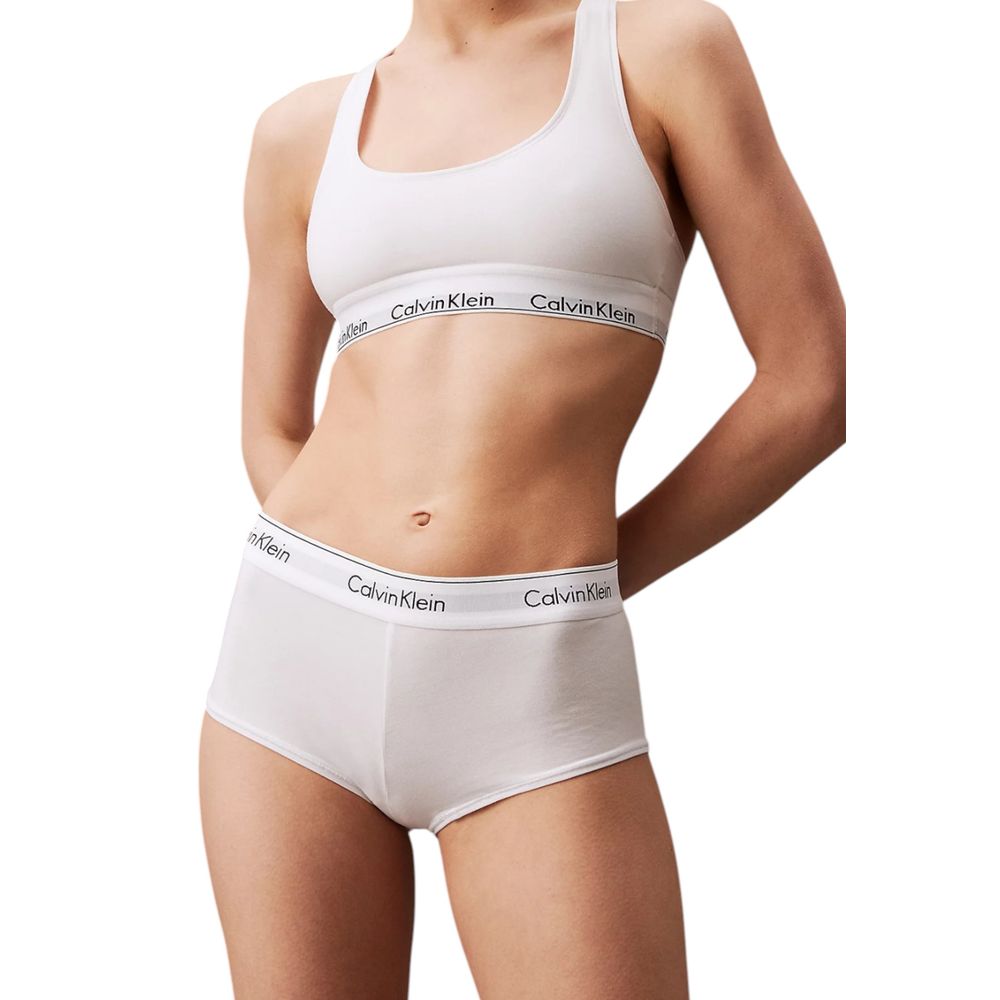 Calvin Klein Underwear White Cotton Pantie