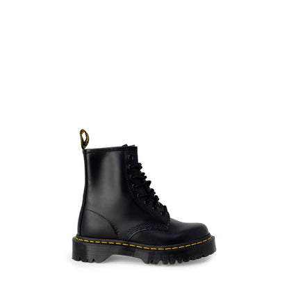 Dr. Martens Black Leather Lace-Up Boots