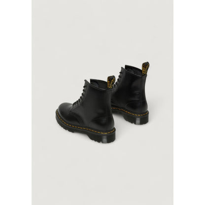 Dr. Martens Black Leather Lace-Up Boots