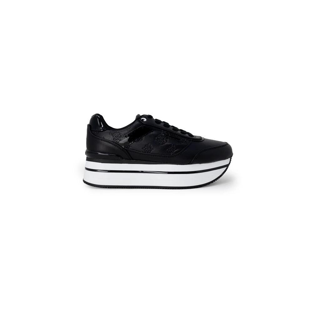 Guess Black Polyethylene Platform Sneakers by Guess
