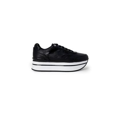 Guess Black Polyethylene Platform Sneakers by Guess