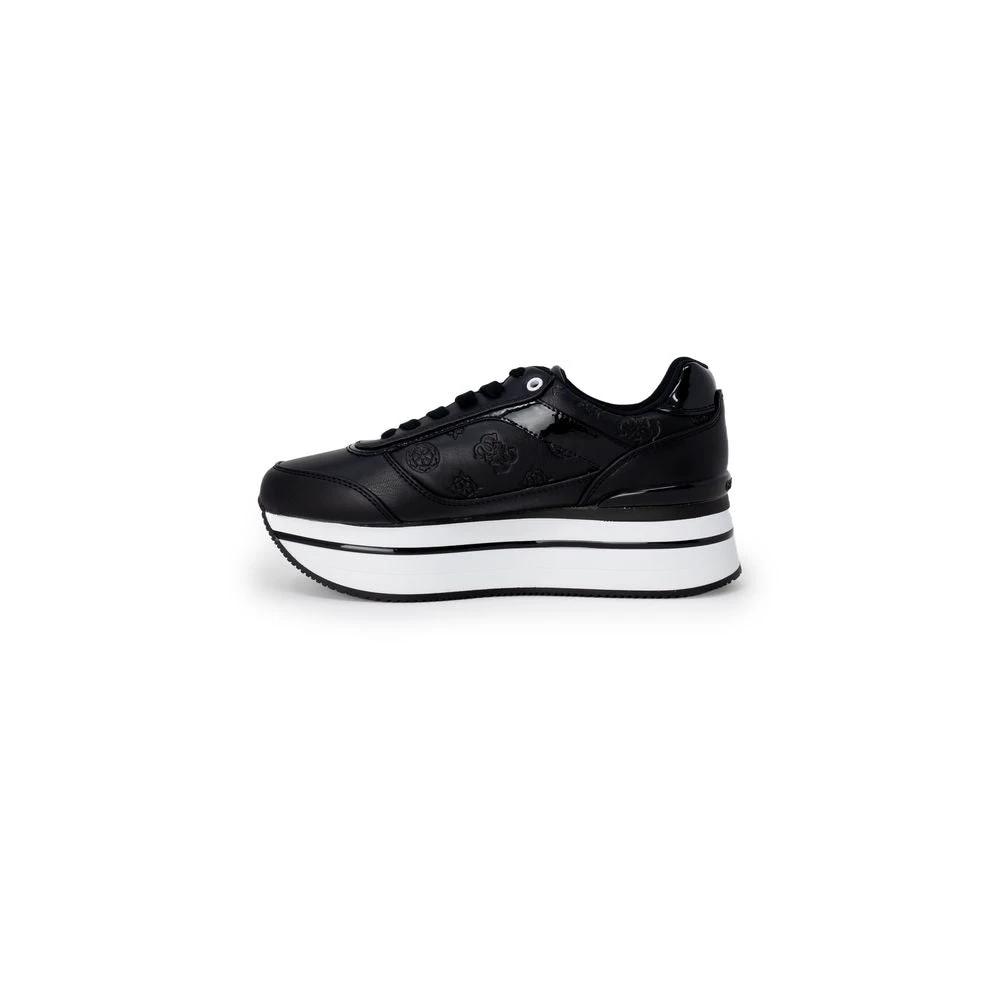 Guess Black Polyethylene Platform Sneakers by Guess