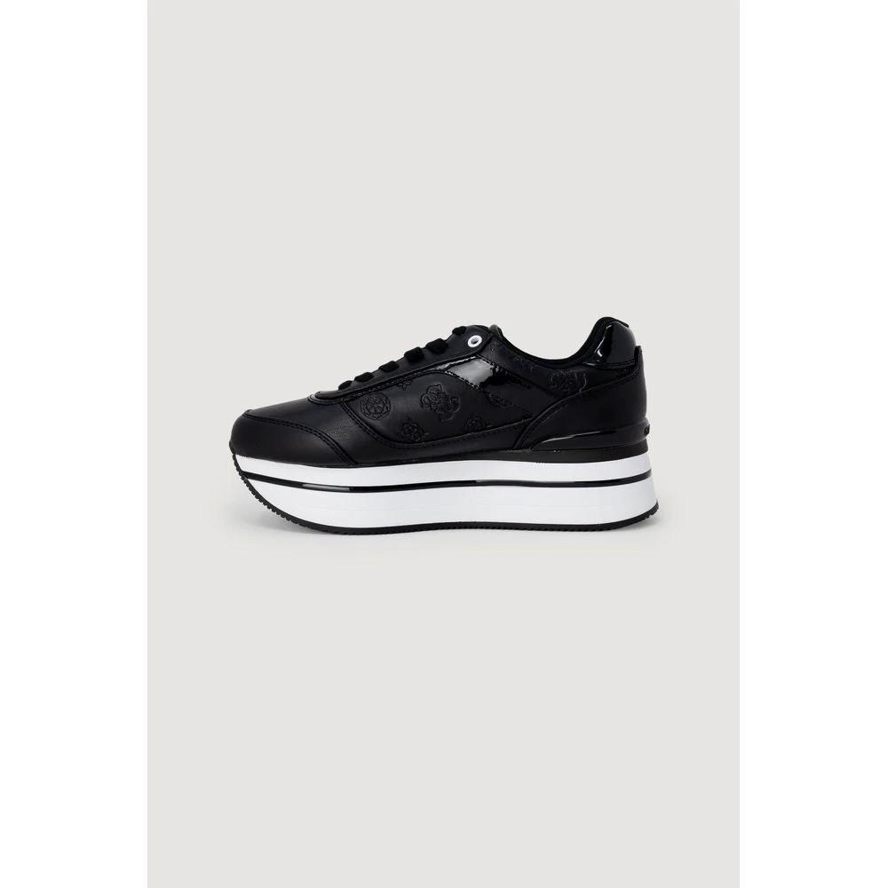Guess Black Polyethylene Platform Sneakers by Guess
