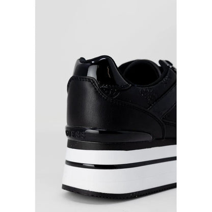 Guess Black Polyethylene Platform Sneakers by Guess