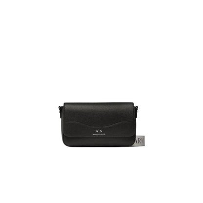 Armani Exchange Black Artificial Leather Handbag by Armani Exchange