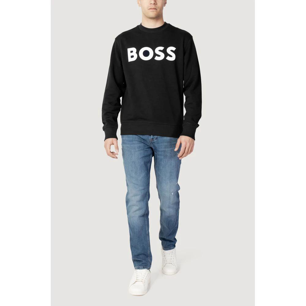 Hugo Boss Black Cotton Sweatshirt
