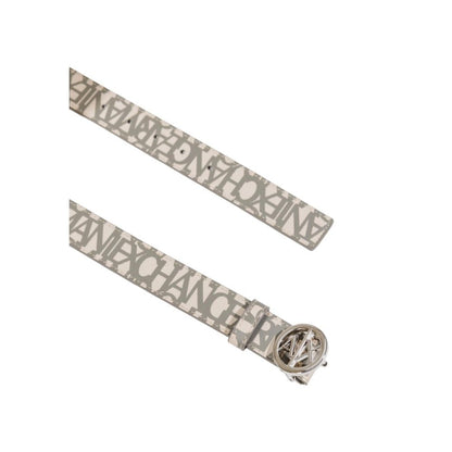 Armani Exchange Beige Polyester Regular Belt
