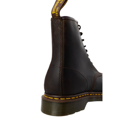 Dr. Martens Brown Leather Athletic Sneakers