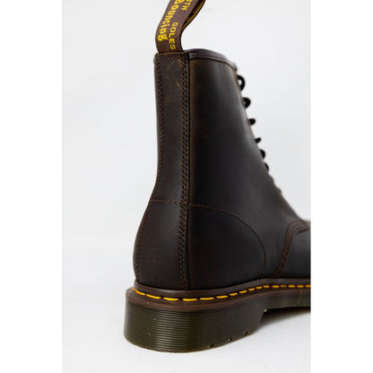 Dr. Martens Brown Leather Athletic Sneakers