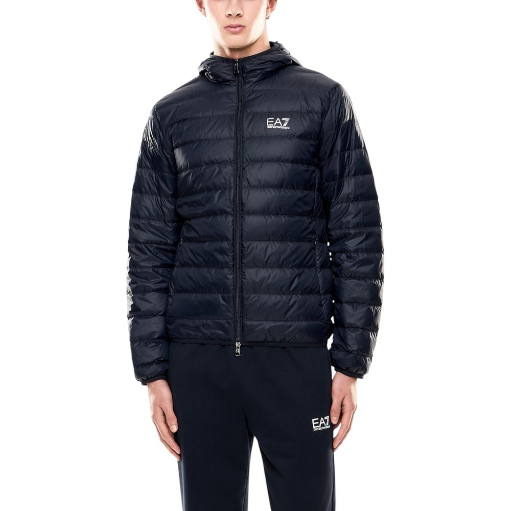 Doudoune EA7 Emporio Armani homme 8NPB24 en polyamide bleu – EA-14718400010