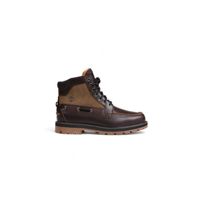 Timberland Brown Bio Based Fabric Lace-Up Boots