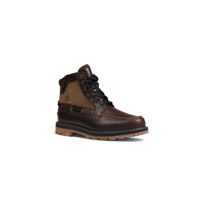 Timberland Brown Bio Based Fabric Lace-Up Boots
