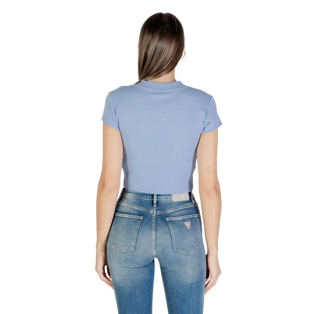 Calvin Klein Jeans Blue Cotton T-Shirt by Calvin Klein Jeans