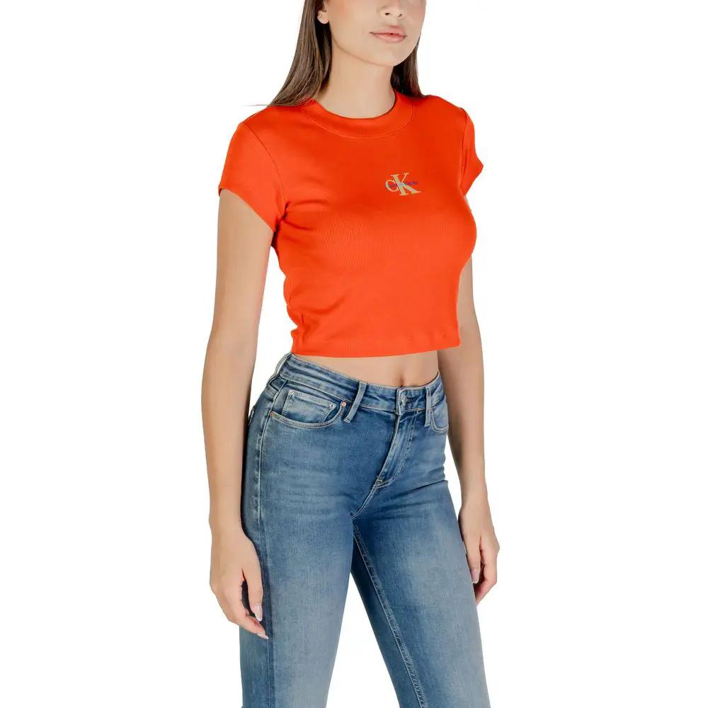 Calvin Klein Jeans Multicolor Cotton T-Shirt by Calvin Klein Jeans