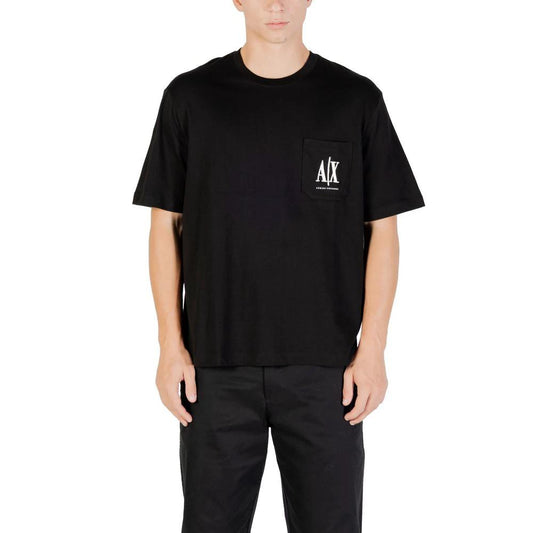 Armani Exchange Black Cotton Sportswear