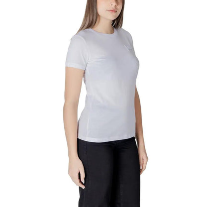 Armani Exchange White Cotton T-Shirt by Armani Exchange
