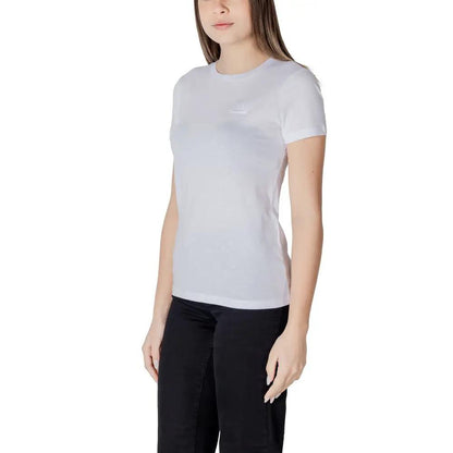 Armani Exchange White Cotton T-Shirt by Armani Exchange