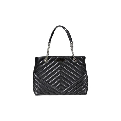 Armani Exchange Black Polyester Handbag by Armani Exchange