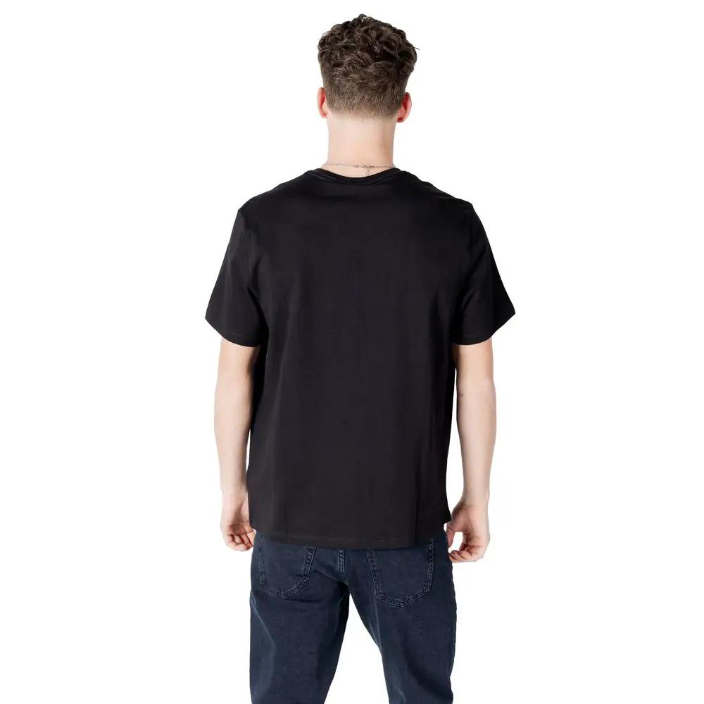 Calvin Klein Jeans Black Cotton T-Shirt by Calvin Klein Jeans