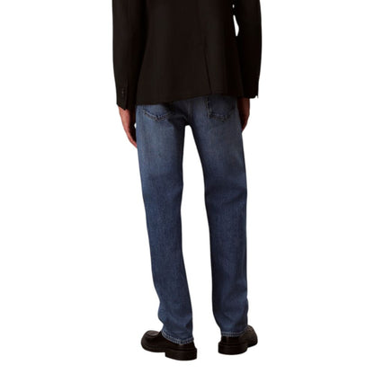 Jean Calvin Klein Jeans homme Standard Straight en coton bleu – CA-16633900176