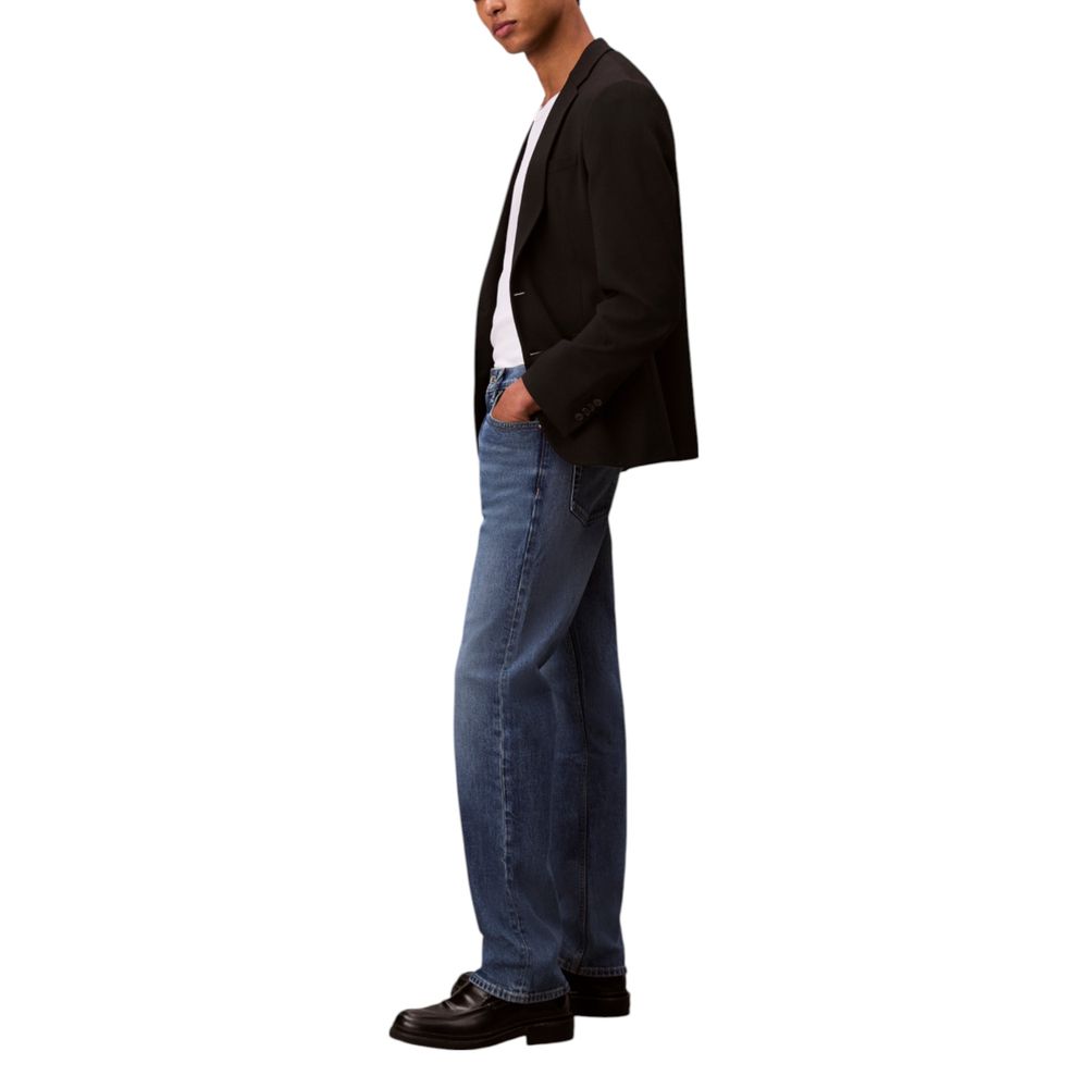 Jean Calvin Klein Jeans homme Standard Straight en coton bleu – CA-16633900176