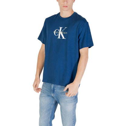 Calvin Klein Jeans Blue Cotton Sportswear