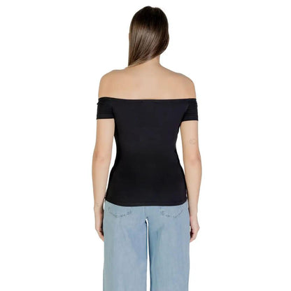 Calvin Klein Jeans Black Cotton T-Shirt by Calvin Klein Jeans