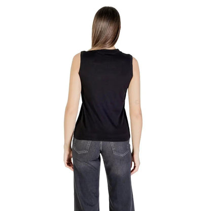 Calvin Klein Jeans Black Cotton T-Shirt by Calvin Klein Jeans
