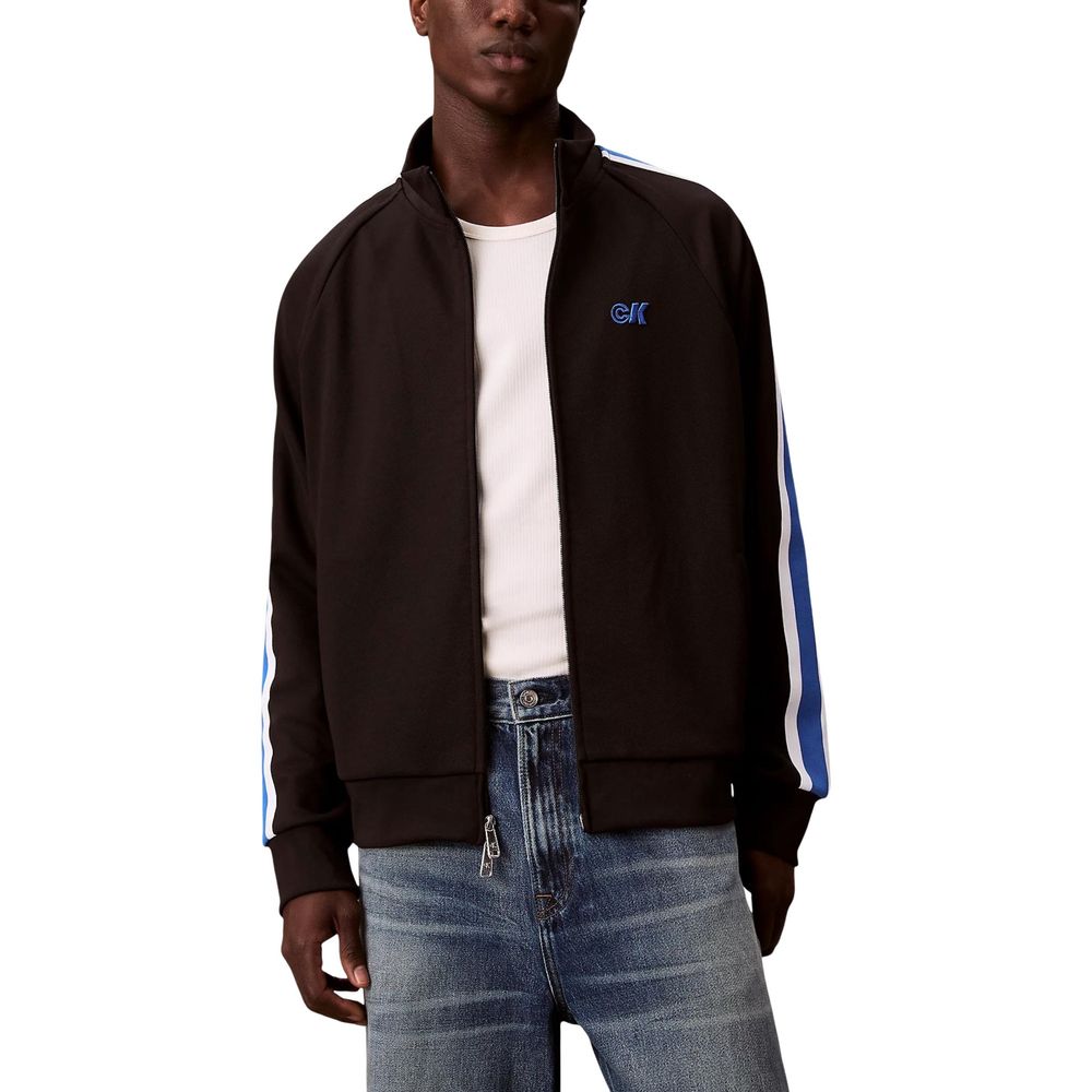 Calvin Klein Jeans Black Polyester Sweatshirt