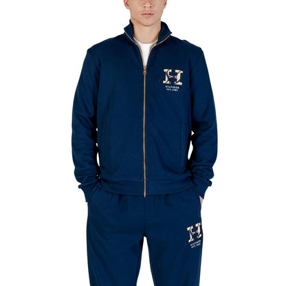 Tommy Hilfiger Blue Recycled Cotton Sweatshirt