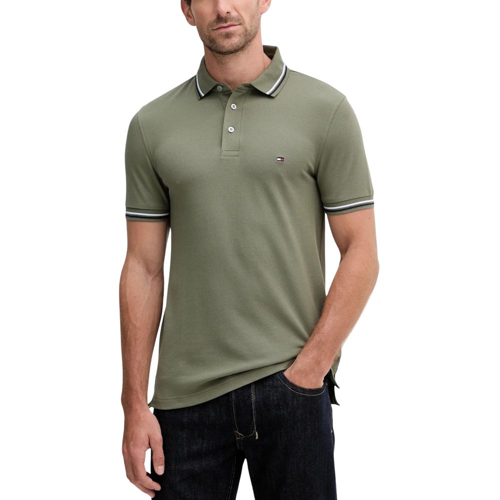 Tommy Hilfiger Bicolor Organic Cotton Polo Shirt