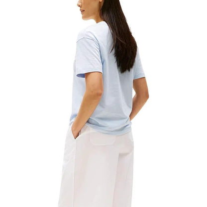Tommy Hilfiger Blue Organic Cotton T-Shirt by Tommy Hilfiger