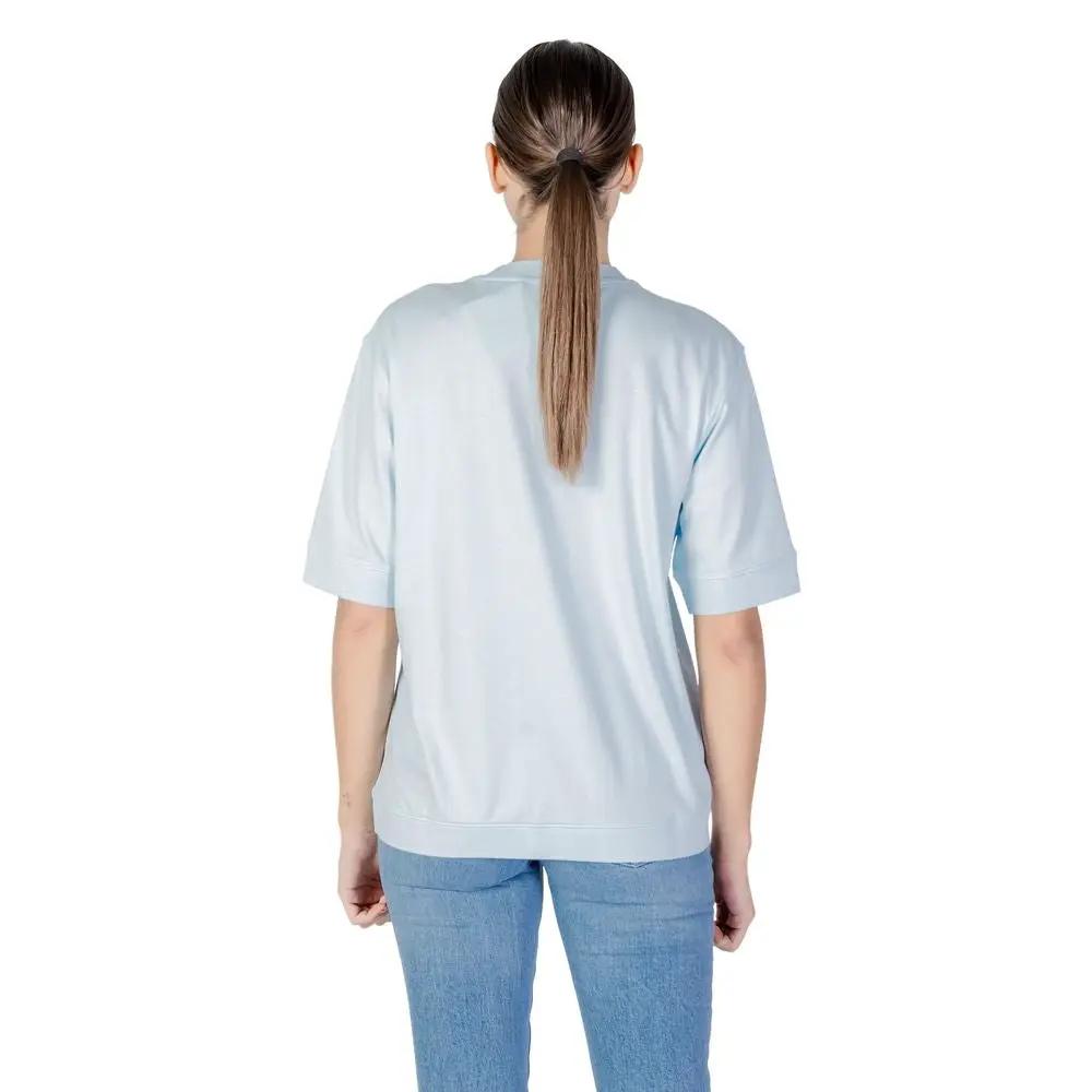 Calvin Klein Jeans Blue Cotton T-Shirt by Calvin Klein Jeans