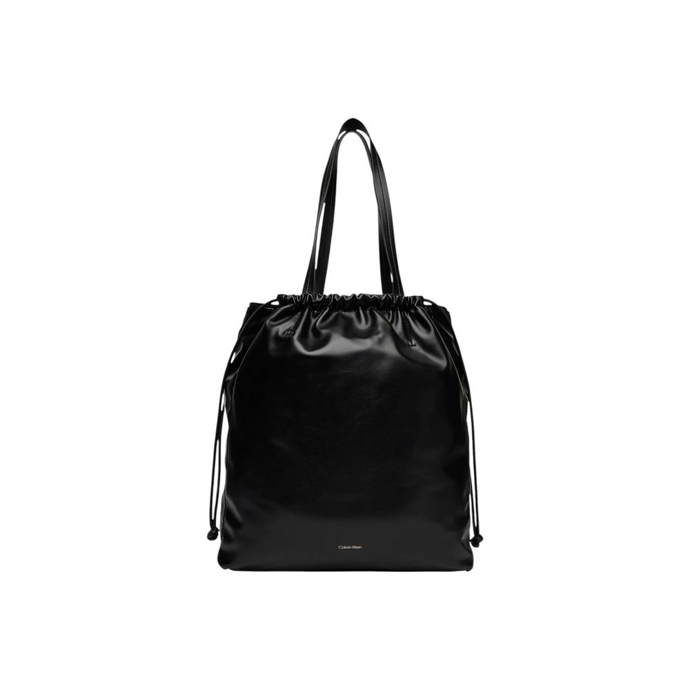 Calvin Klein Black Polyethylene Handbag