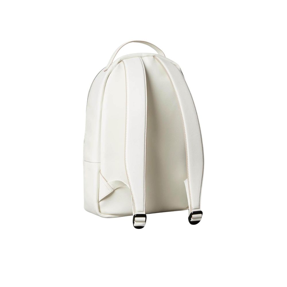 Calvin Klein White Polyethylene Backpack