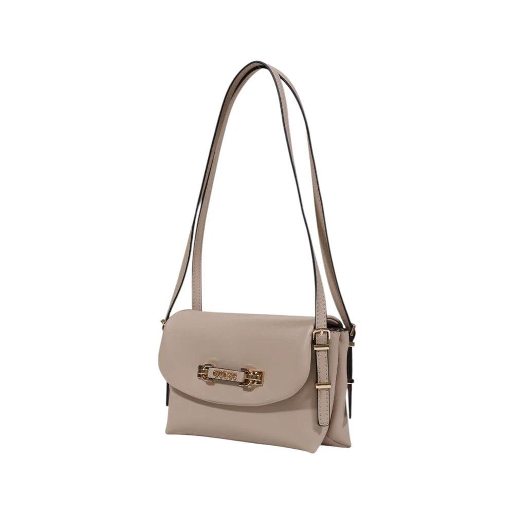 Guess Beige Polyethylene Handbag by Guess