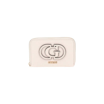 Guess White Polyethylene Wallet