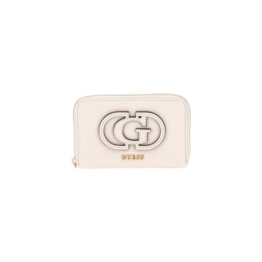 Guess White Polyethylene Wallet