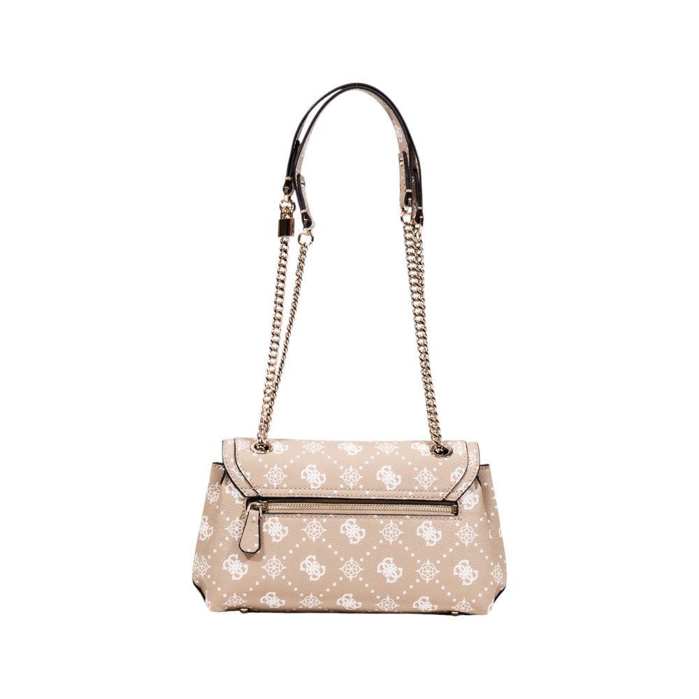 Guess Beige Polyethylene Handbag