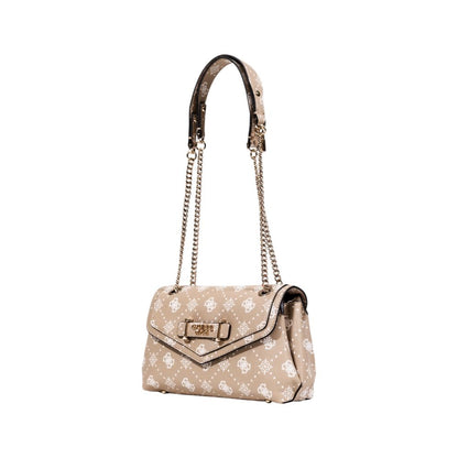 Guess Beige Polyethylene Handbag
