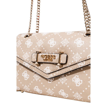 Guess Beige Polyethylene Handbag