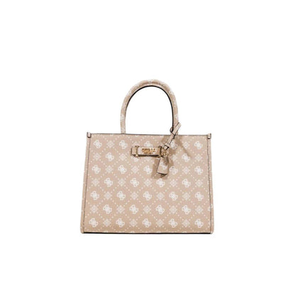 Guess Beige Polyethylene Handbag by Guess