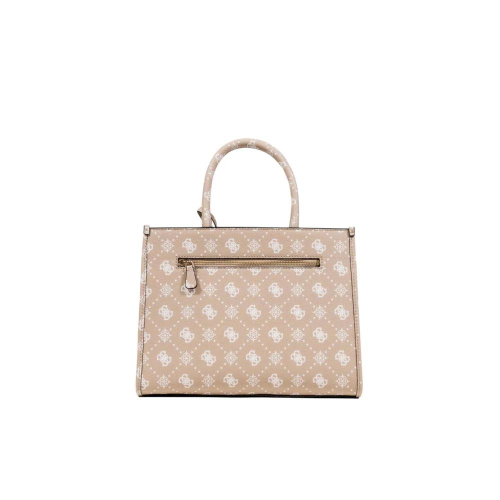 Guess Beige Polyethylene Handbag by Guess