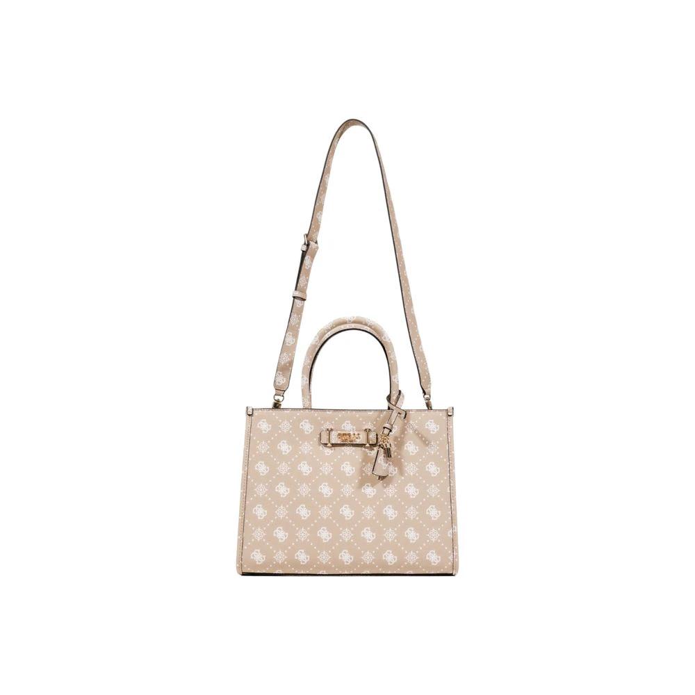 Guess Beige Polyethylene Handbag by Guess