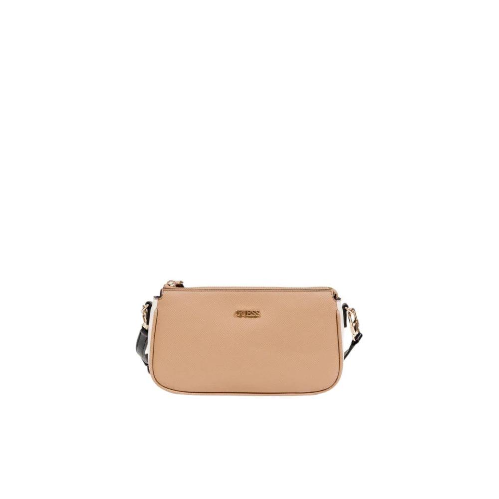 Guess Beige Polyethylene Handbag by Guess