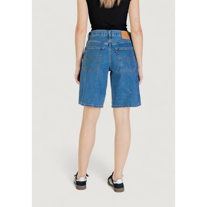Levi's Blue Cotton Shorts