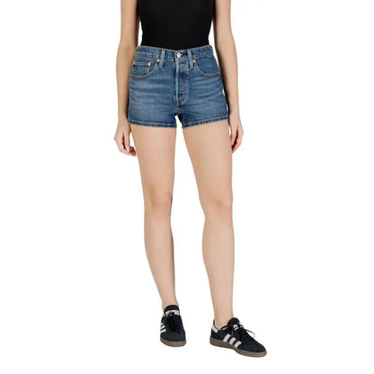 Levi's Blue Cotton Shorts by Levi's