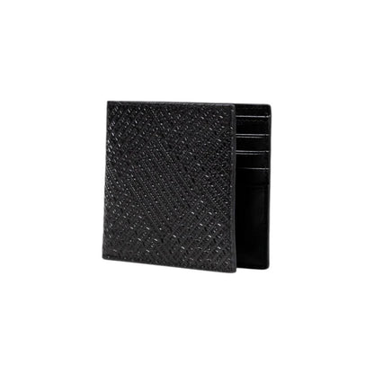 Armani Exchange Black Leather Wallet