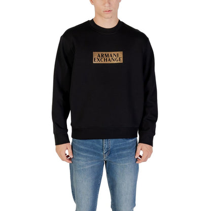 Armani Exchange Bicolor Cotton Sweatshirt