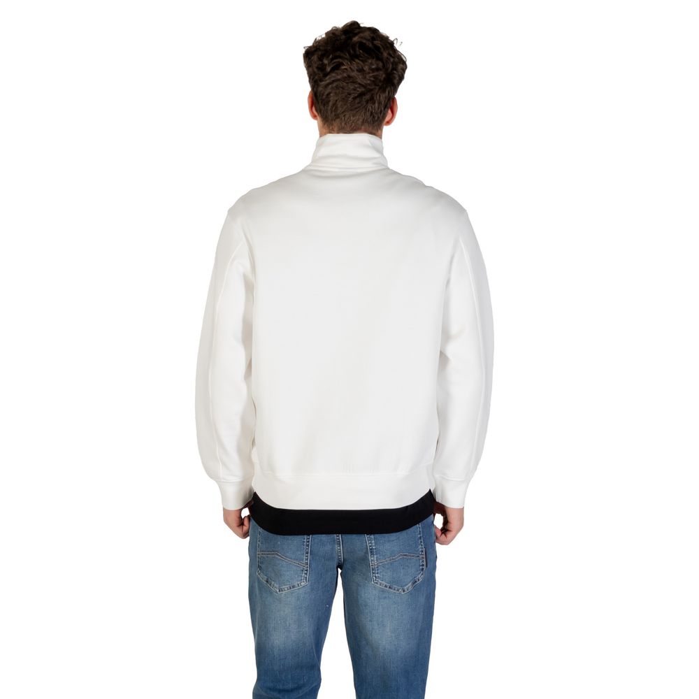 Armani Exchange Cream Cotton Sweatshirt